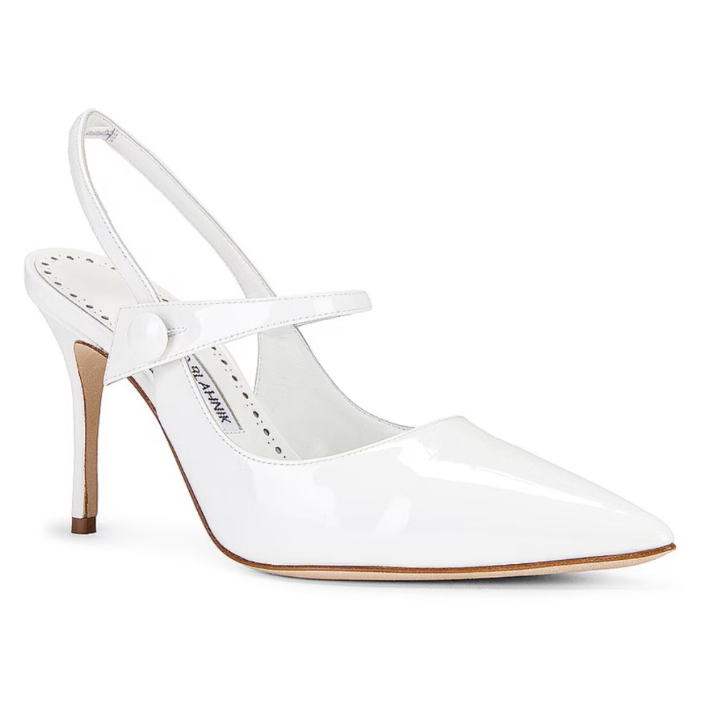 MANOLO BLAHNIK Didion Pumps 37 EUC